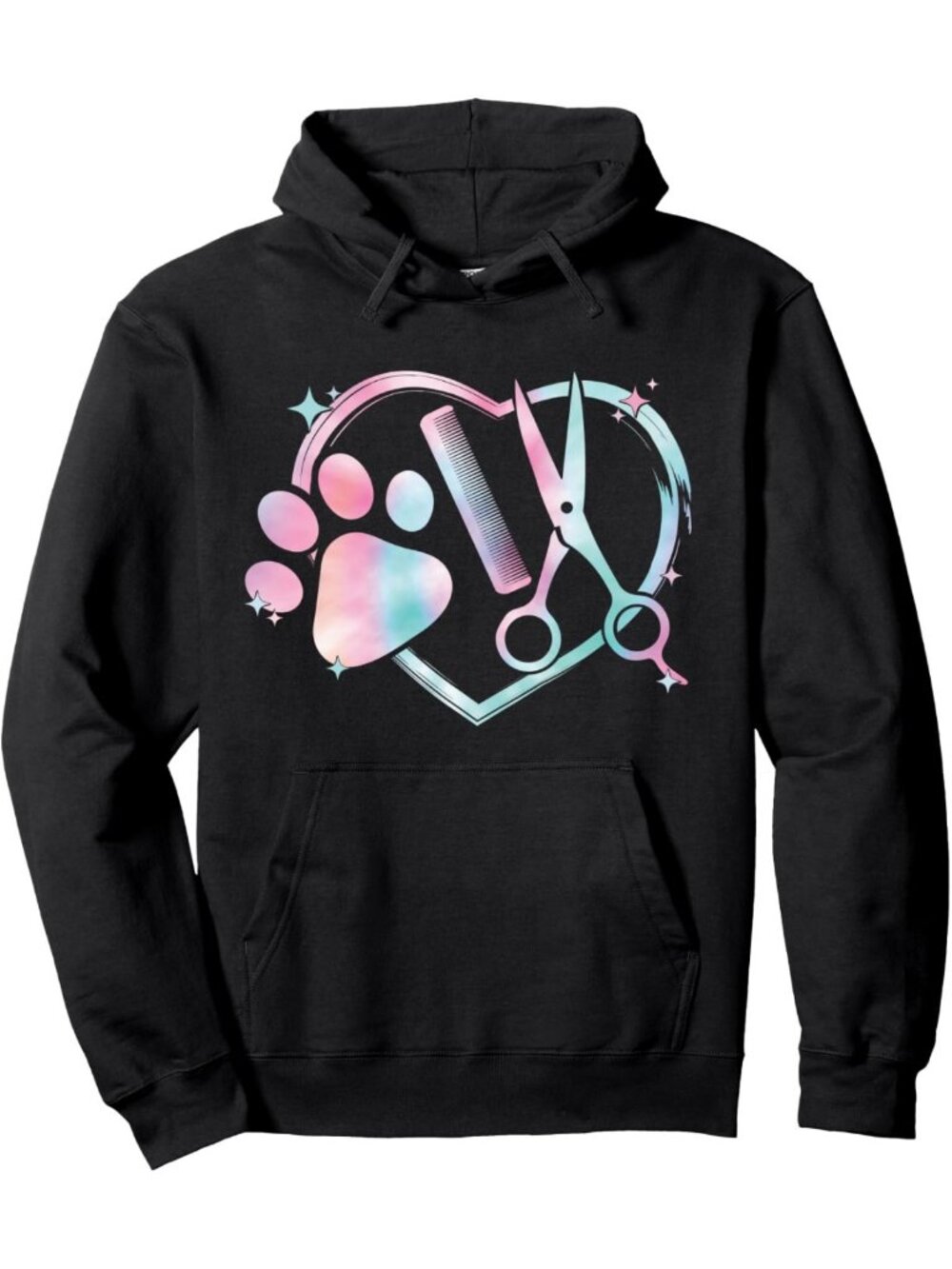 Cozy Dog Grooming Pullover Hoodie for Pet Lovers - Perfect Gift for Groomers!